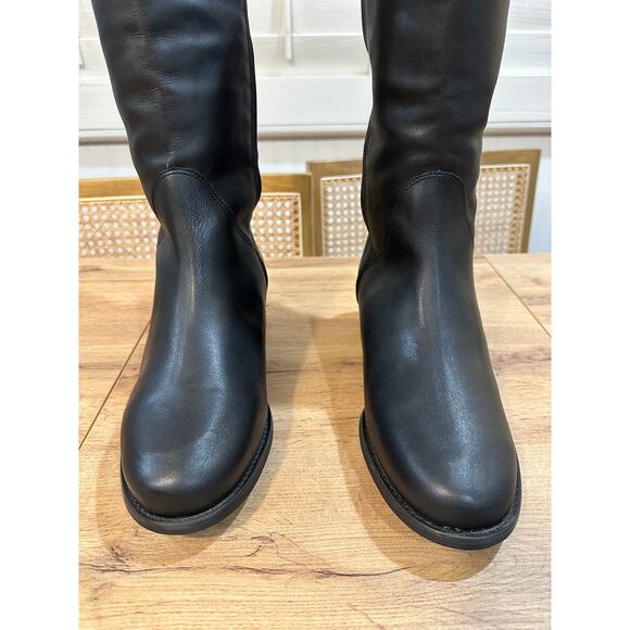 David Tate Superior Black Boots Leather Sz 10.5 WW NWOB Formal Casual Waterproof - Picture 6 of 13